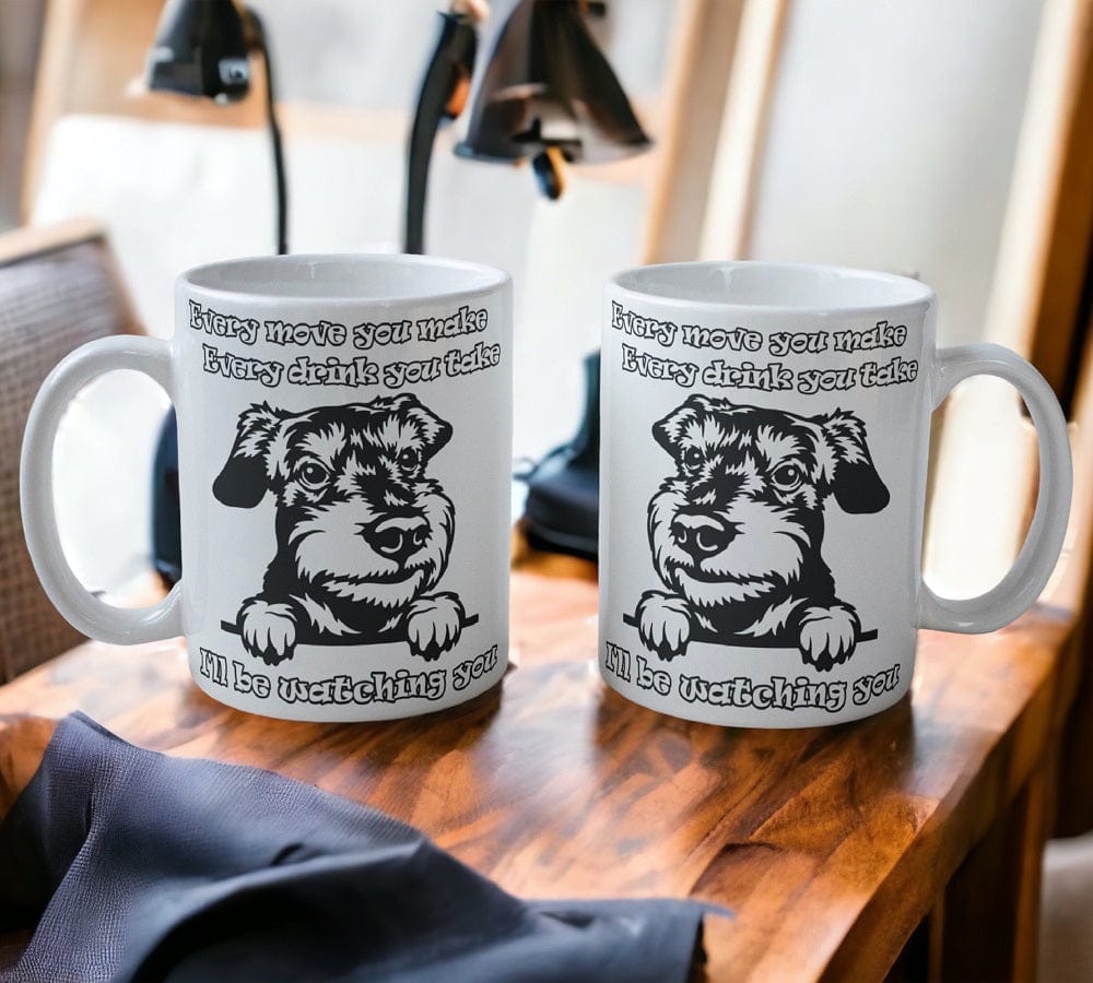 'Schnauzer' Dog Design Mug - Laser Design Creations