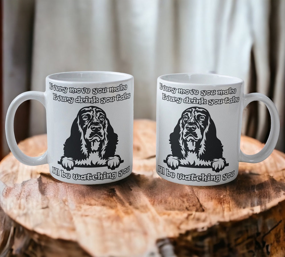 'Springer Spaniel' Dog Design Mug - Laser Design Creations