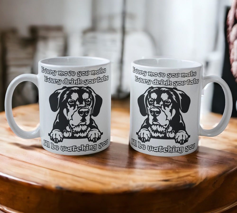 'Swiss Mountain' Dog Design Mug - Laser Design Creations