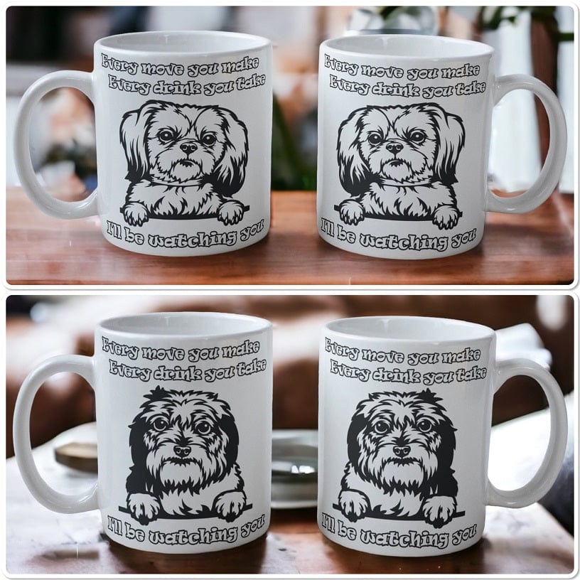 'Shih Tzu' Dog Design Mug - Laser Design Creations